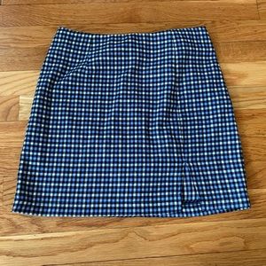 Wild fable plaid mini skirt